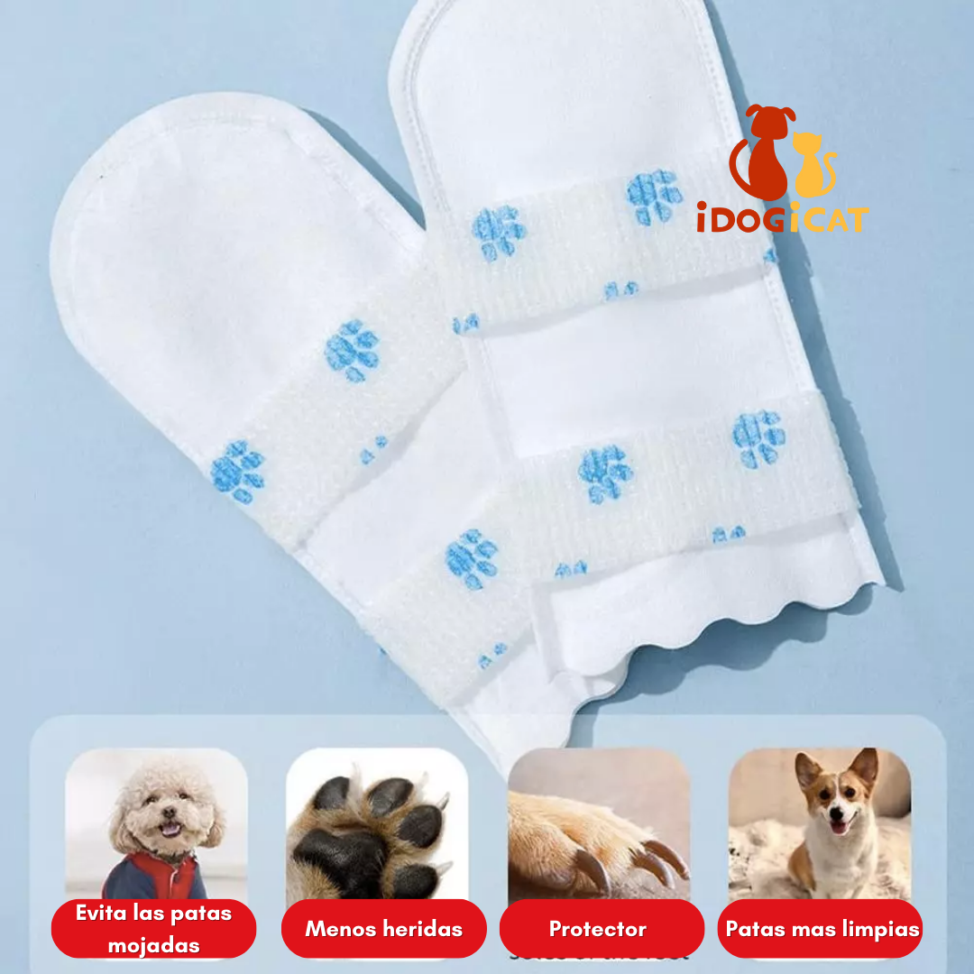 Zapatos desechables impermeables para perro (20 u)