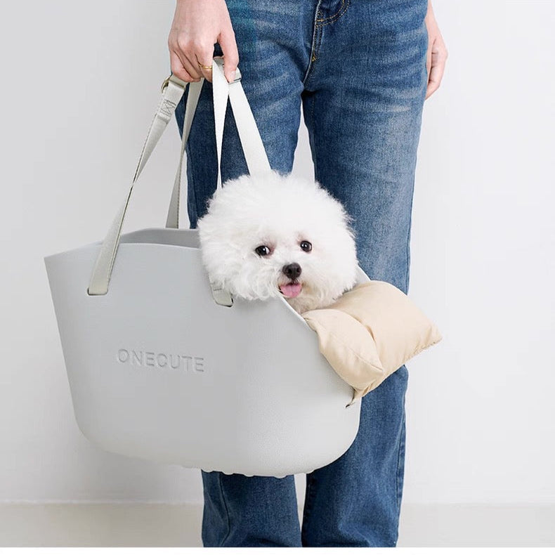 Bolso de hombro portátil para mascotas de resina (Hasta 5kg)
