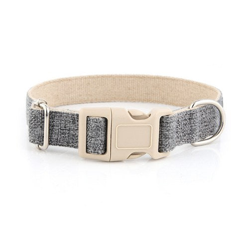 Collar de tela ajustable