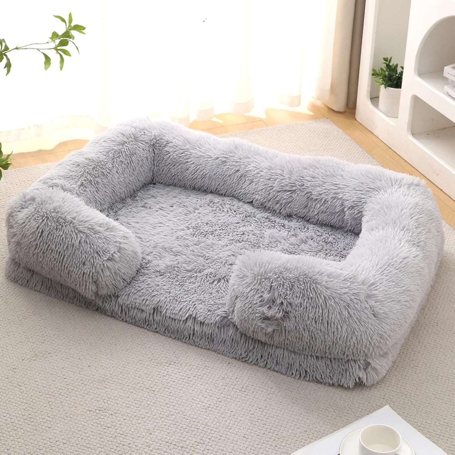 Cama ortopédica e impermeable para perros