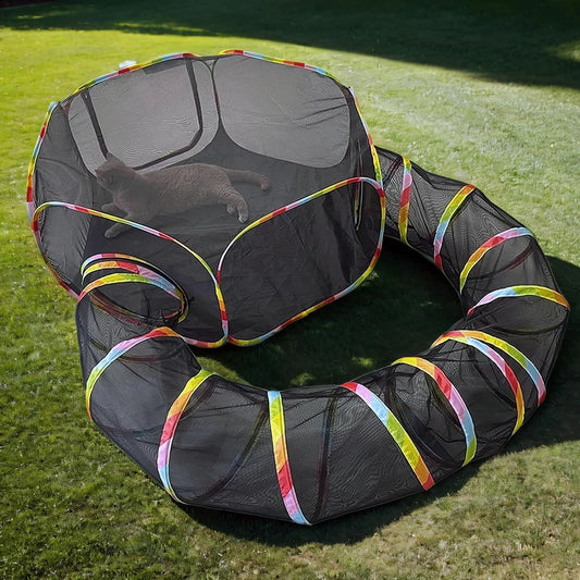 Túnel de tubo plegable para Gato