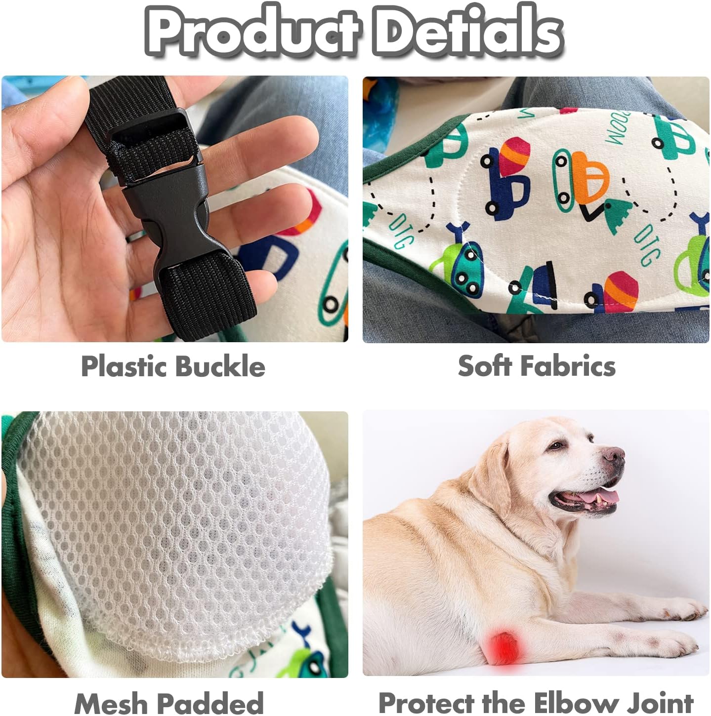 Protectores de patas con almohada