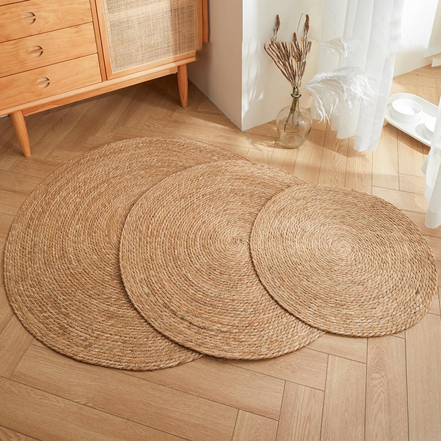 Alfombra de yute para gatos (rascador y decorador de hogar)