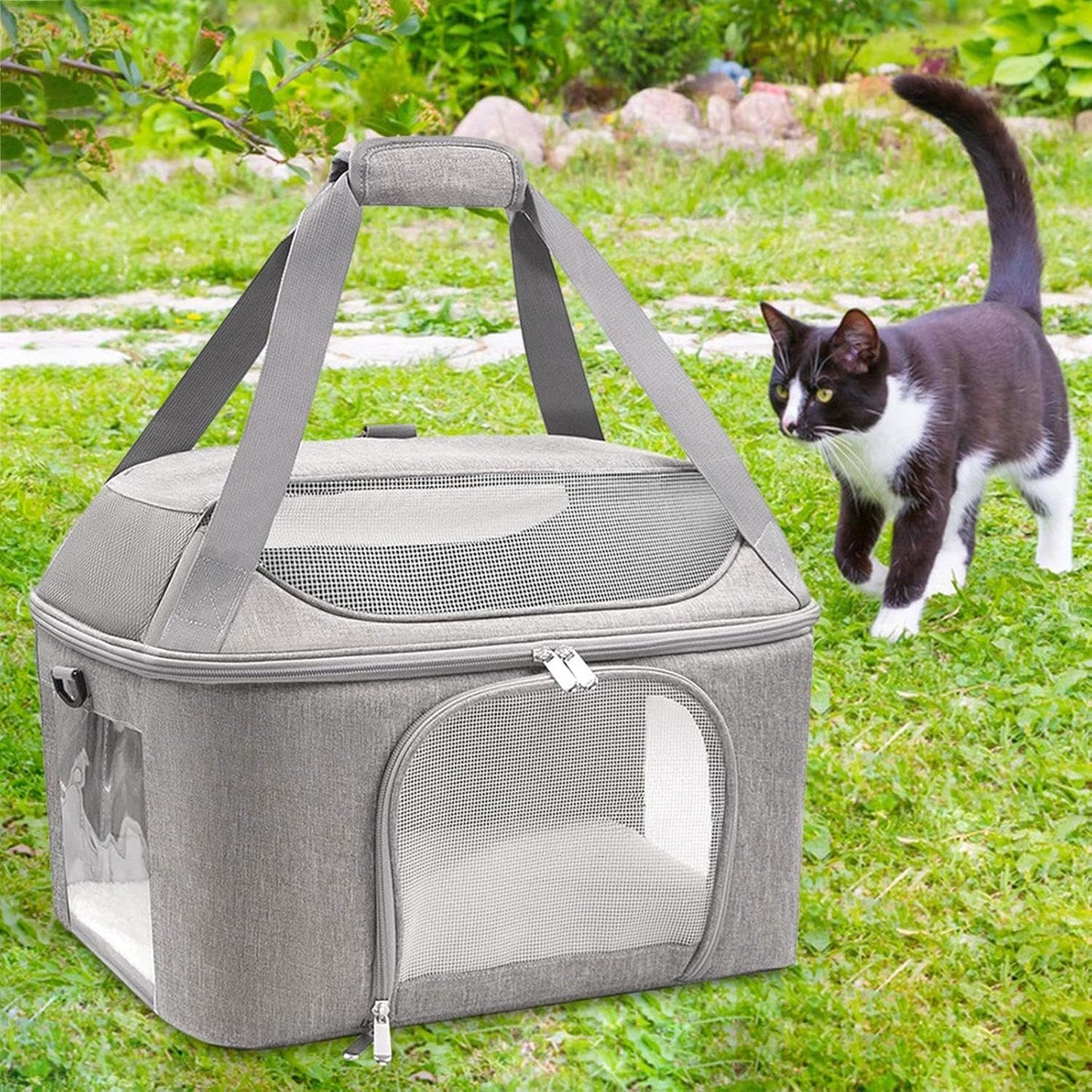 Bolso pequeño transportador para gatos