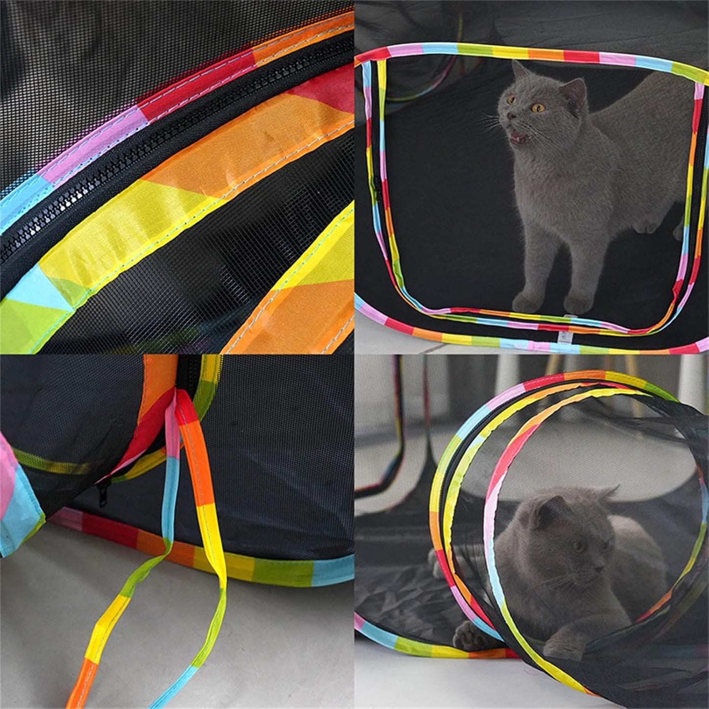 Túnel de tubo plegable para Gato