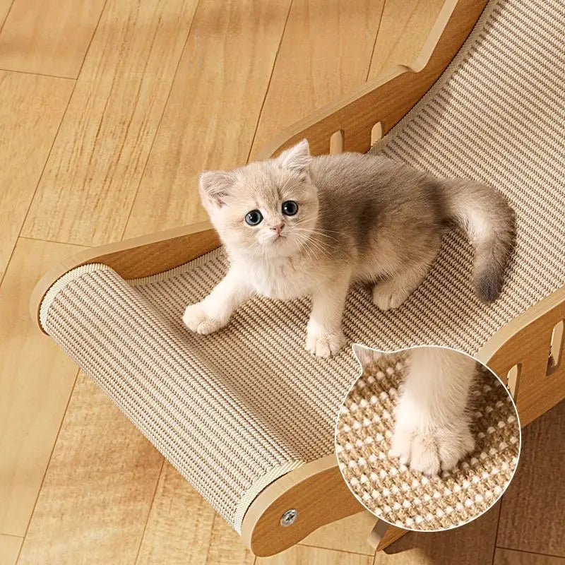 Silla de sisal cómoda para gatos