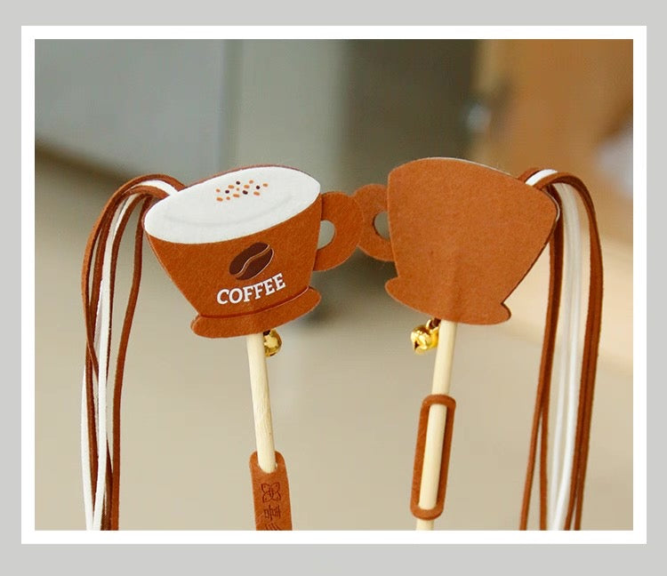Cañitas para gatos con forma de bebidas 50*38cm