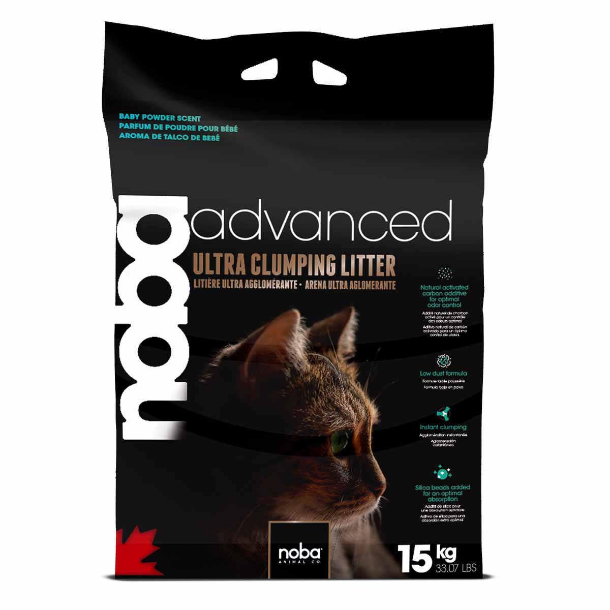 Arena para gatos Noba Advance 4Kg/15kg (Dos tamaños)