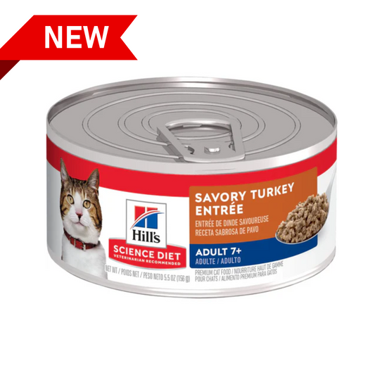 Comida Húmeda para Gato Hills: Adult 7+ Sabor Pavo 156gr