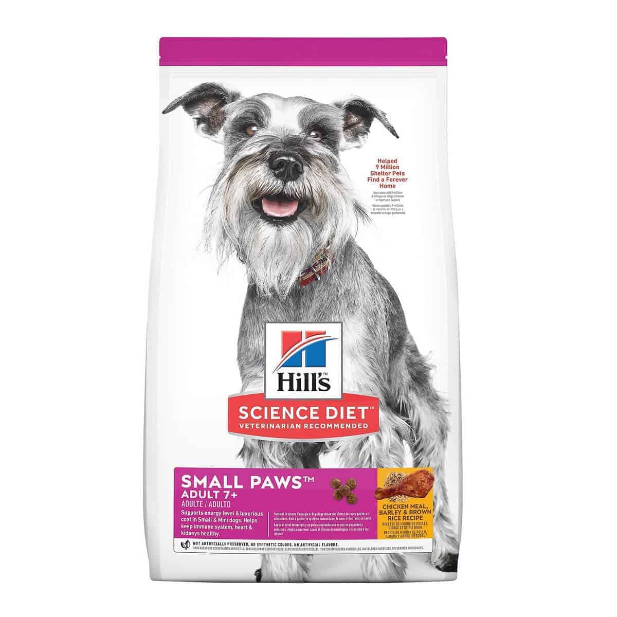 Comida para Perro Hills: Science Diet, Small & Mini 7+ 4.5 Lbs