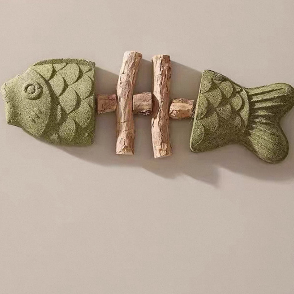 Catnip con forma de pescado para gatos