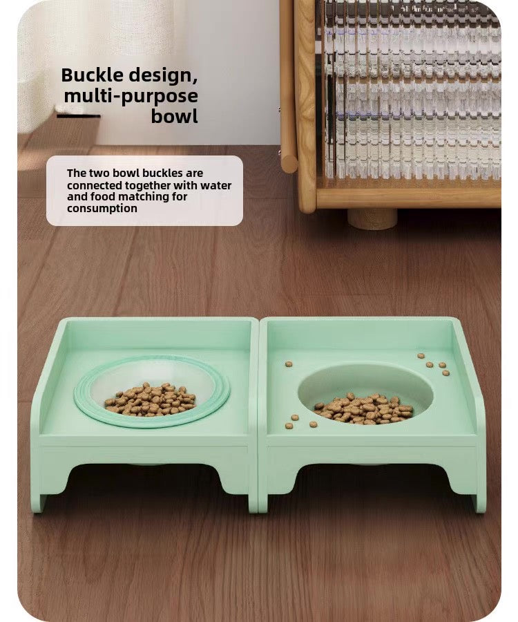 Plato de Ceramica con base desmontable plastica (Variedad de colores)