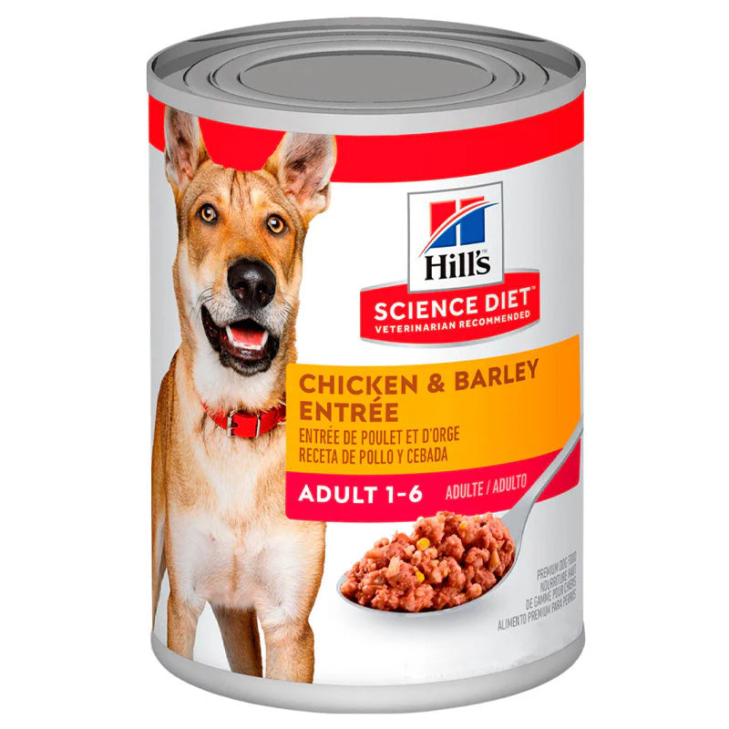 Comida Húmeda para Perro Hills: Science Diet, Adulto, Pollo 370gr