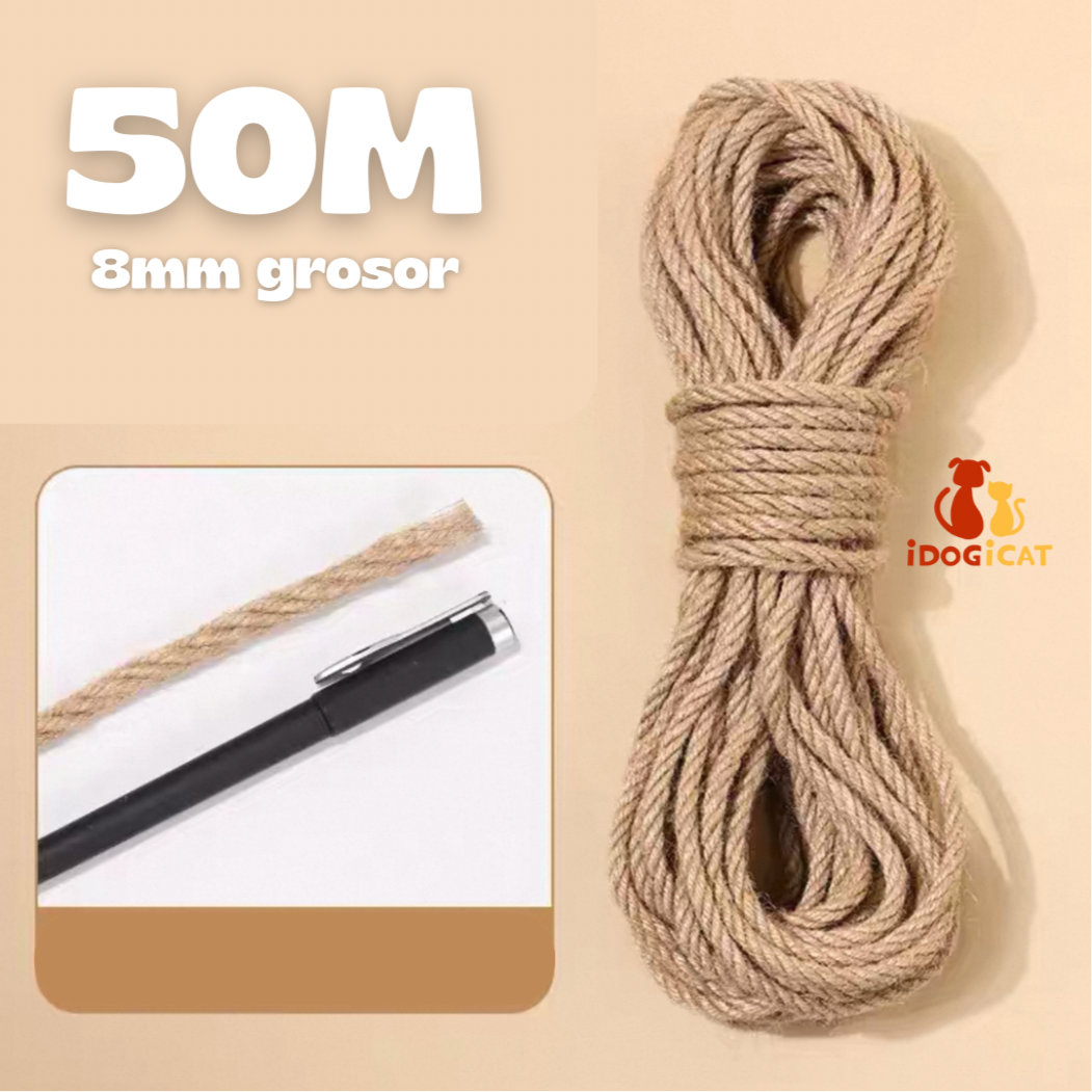 Cuerda de sisal para gatos