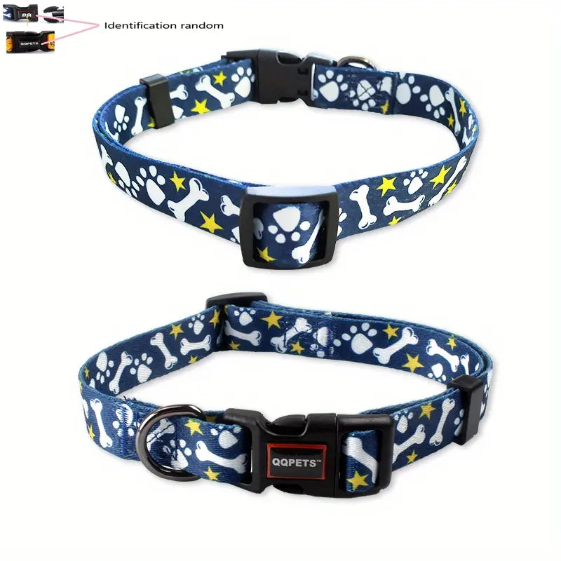Collar de estampados para perros (4 tamaños)