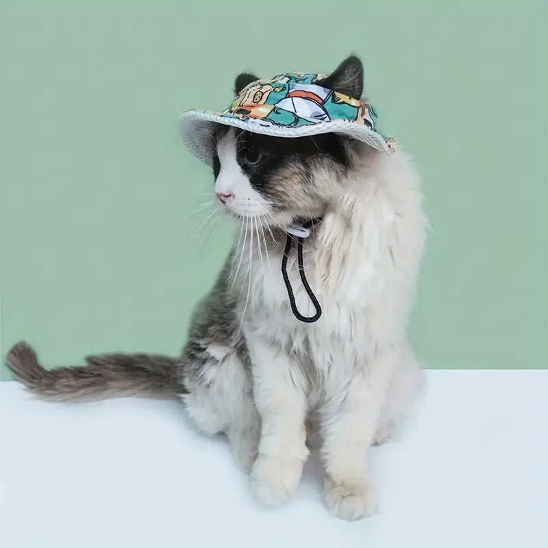 Sombrero con estampado para mascotas