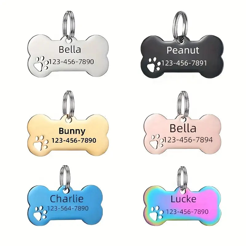 Plaquitas de huesito para perros