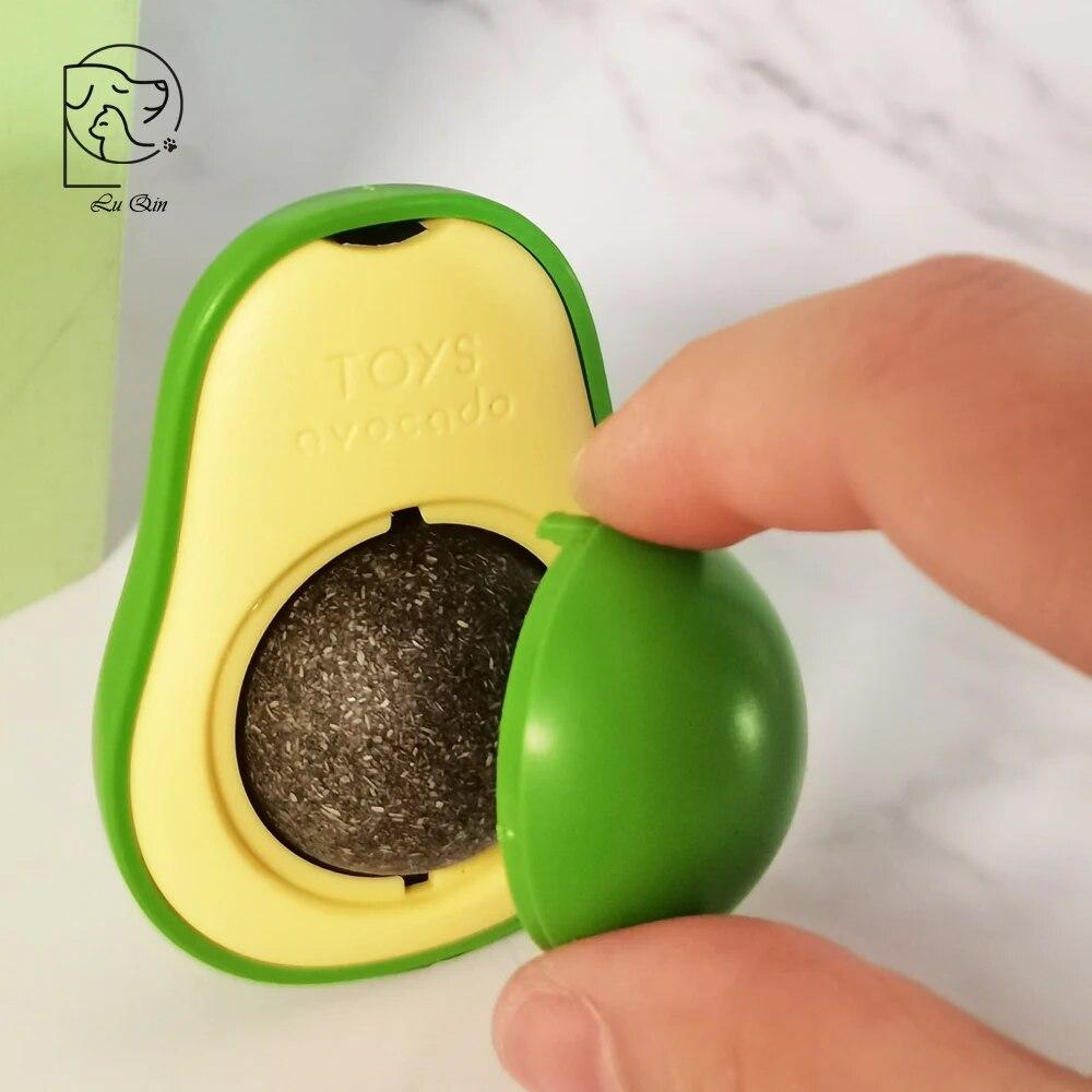 Catnip para gato con forma de aguacate
