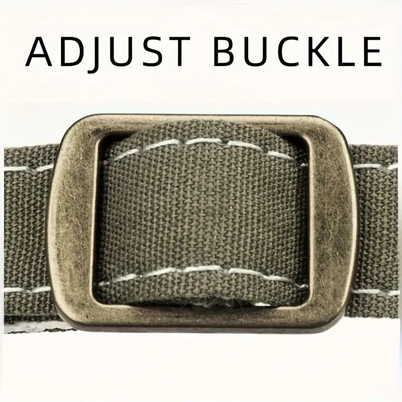 Collar de tela con correa