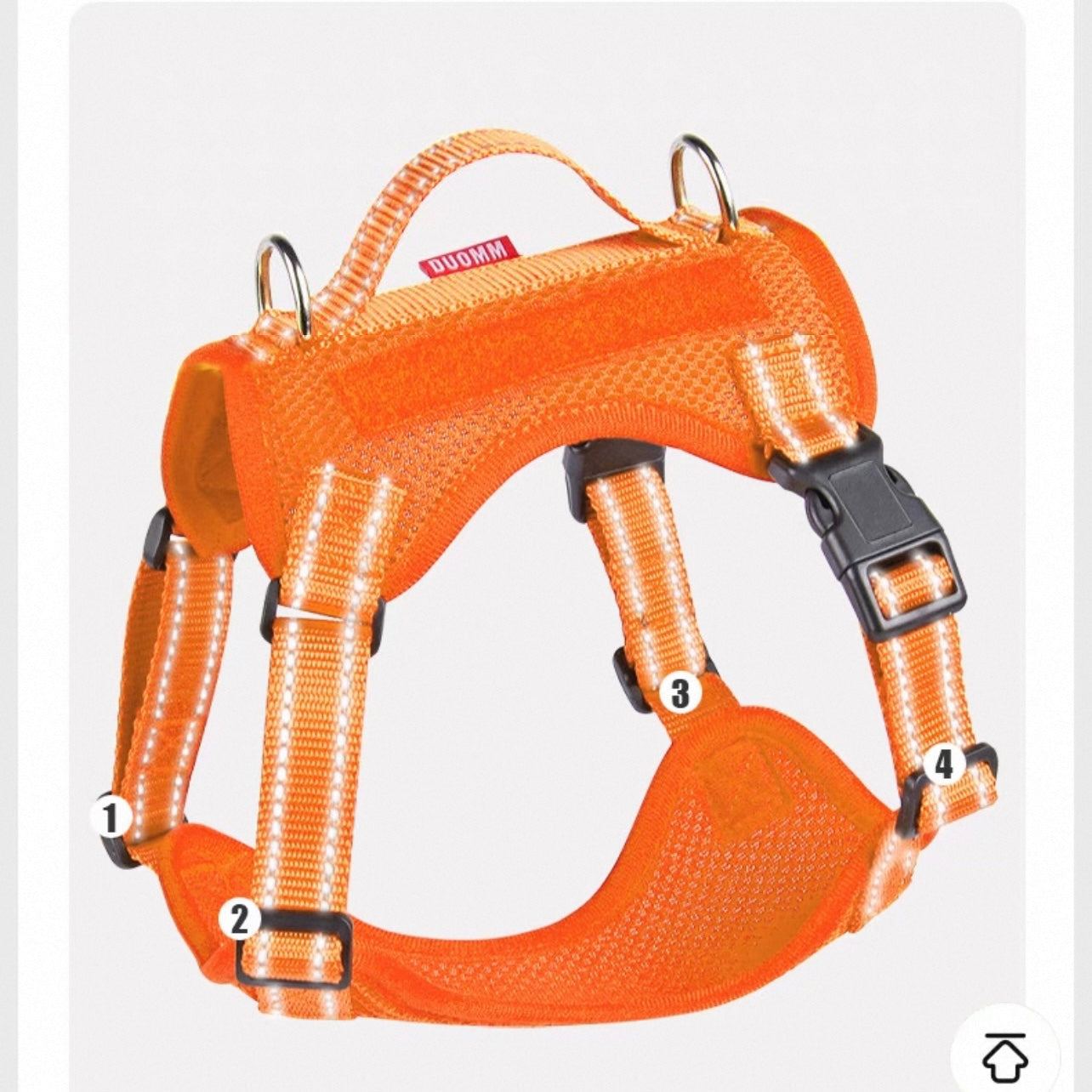 Pechera para gatos y perros raza pequeña