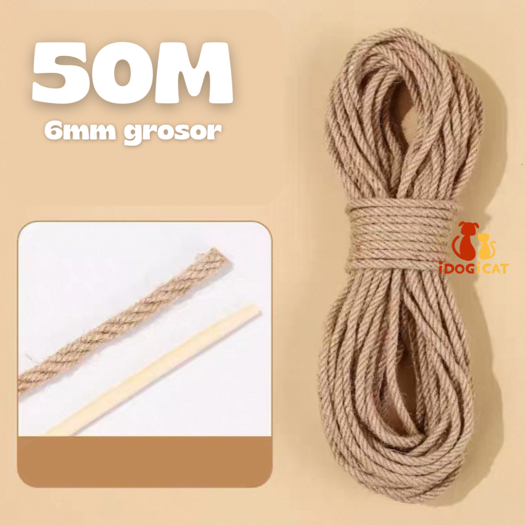 Cuerda de sisal para gatos