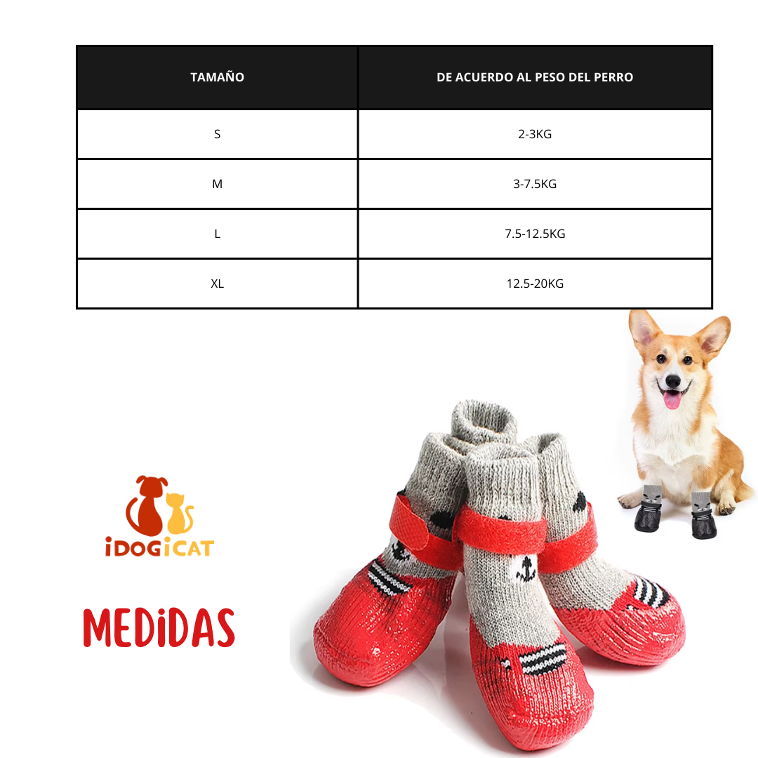Medias impermeables para perros
