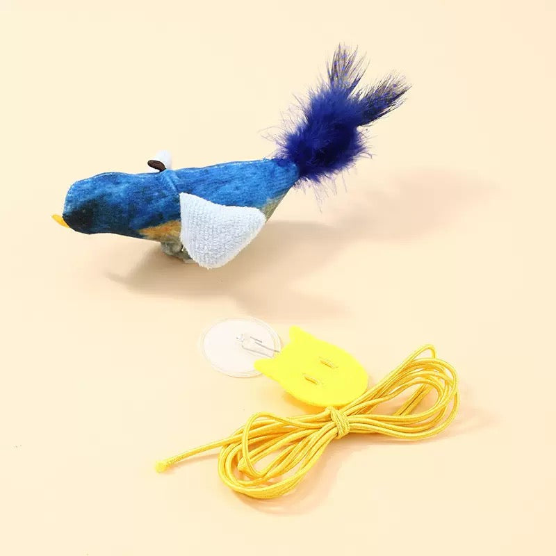 Juguete pájaro colgante con sonido