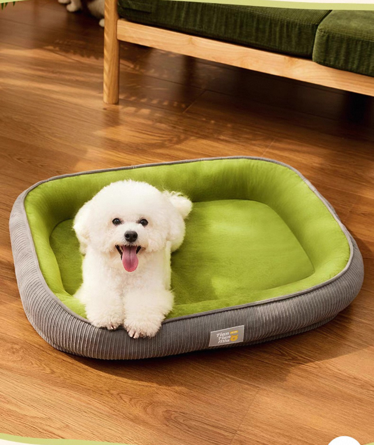 Cama para mascotas con tela suave y fácil de transportar 75*55cm