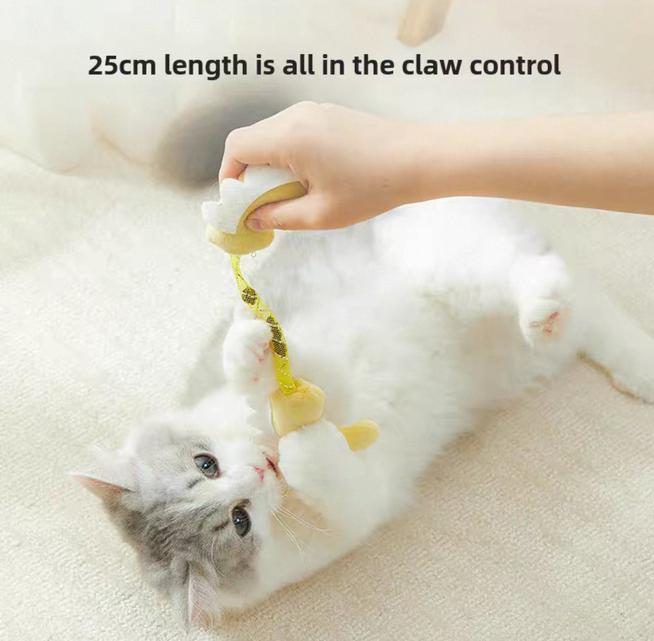 Peluche para gatos con relleno fruta de catnip