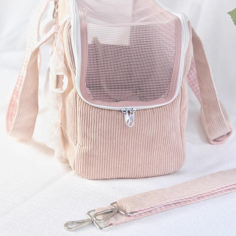 Bolso de hombro para mascotas Lolita (35*25*18cm) Hasta 8KG