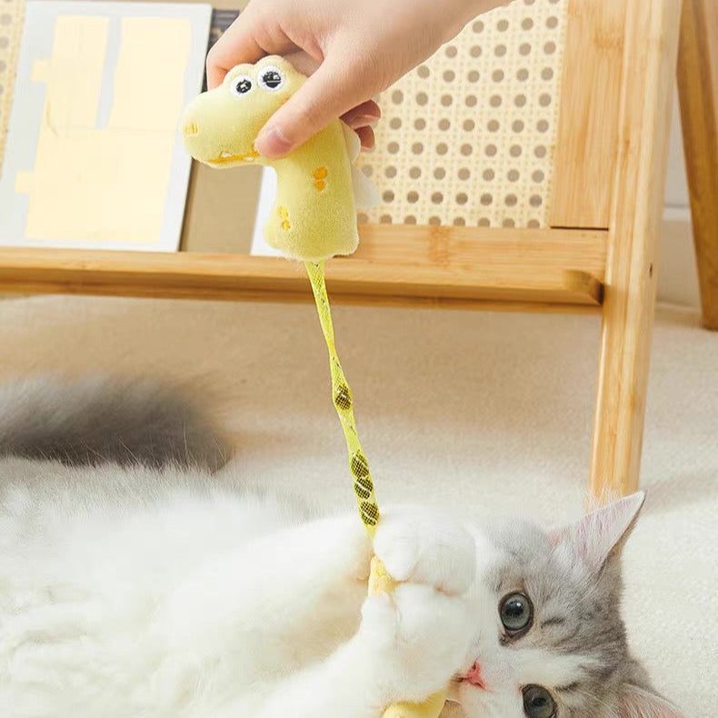 Peluche para gatos con relleno fruta de catnip