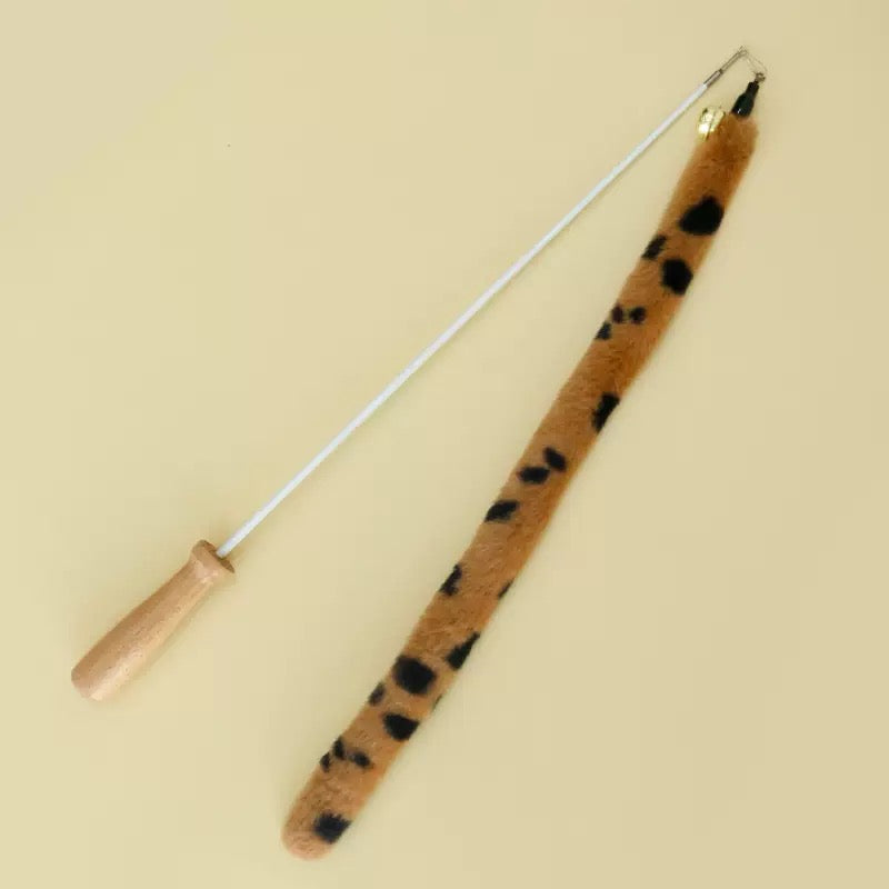 Cañita para gatos expandible afelpadas