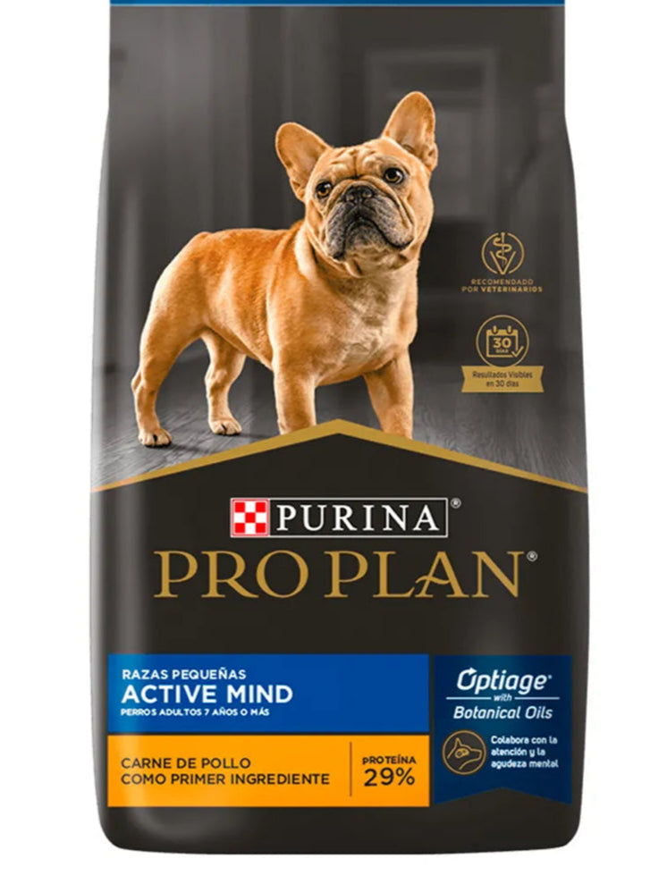 Comida para Perro Purina: Pro Plan Active mind +7 razas pequeñas 1 kg