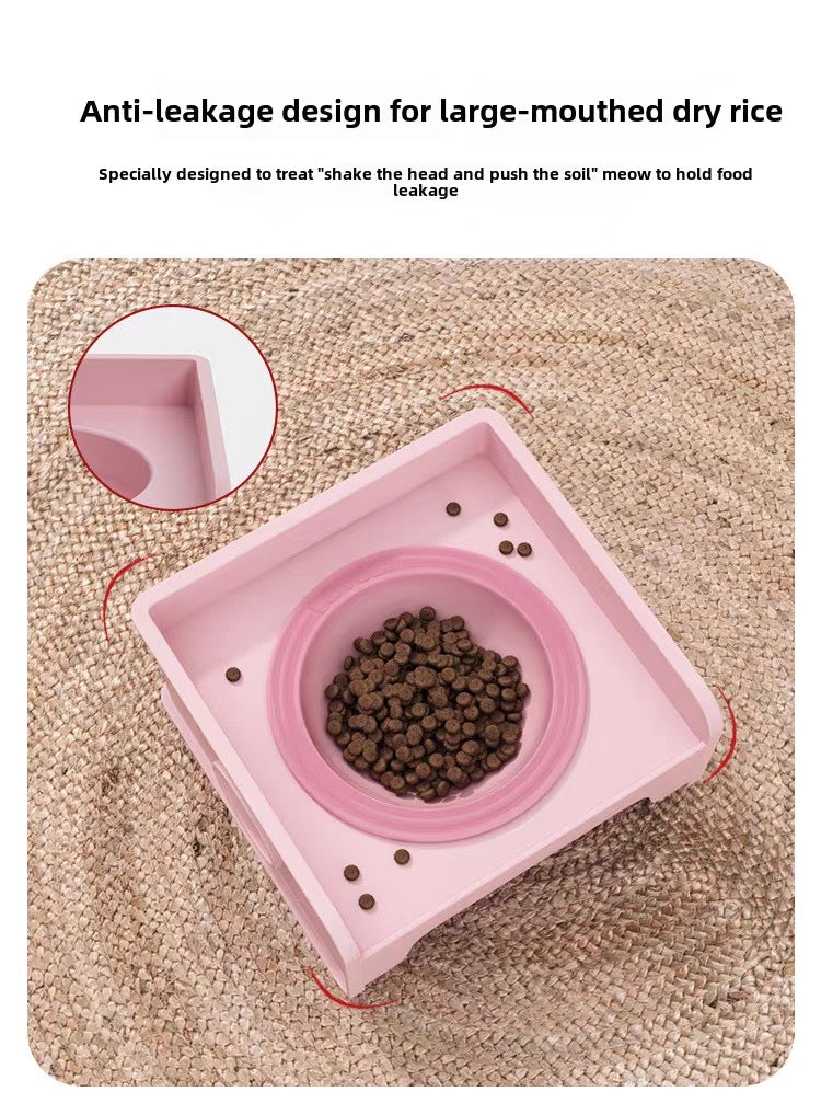 Plato de Ceramica con base desmontable plastica (Variedad de colores)