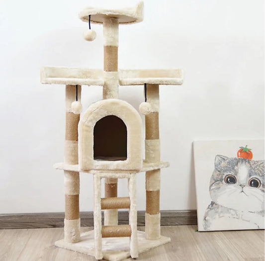 Torre para gatos 120cm altura (Modelo 008)
