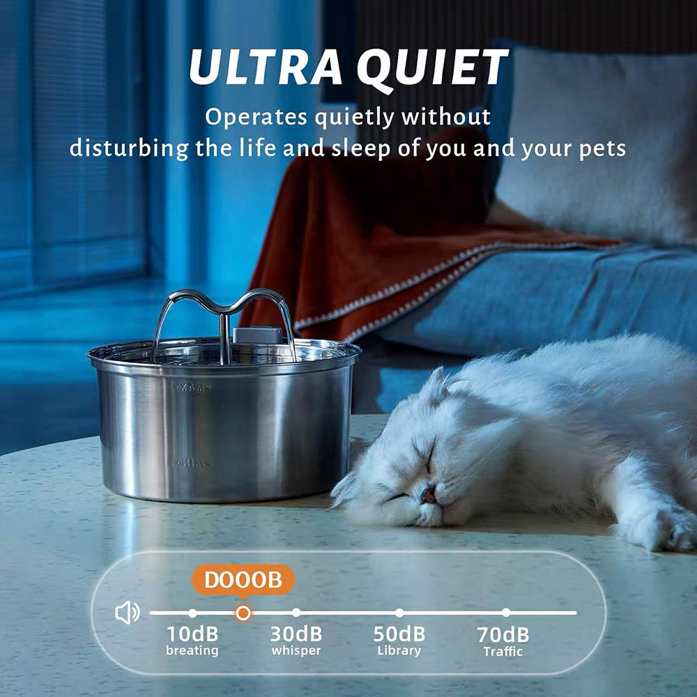 Fuente de acero para mascotas 3.2L FT600