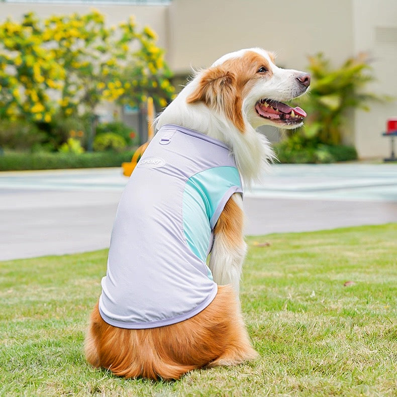 Camisa fresca para mascotas pequeñas, medianas y grandes