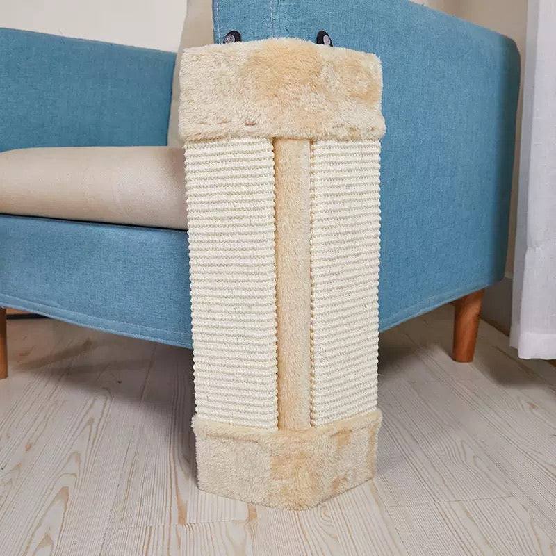 Rascadores de esquina plegable de sisal (50cm*23cm*2.5cm)