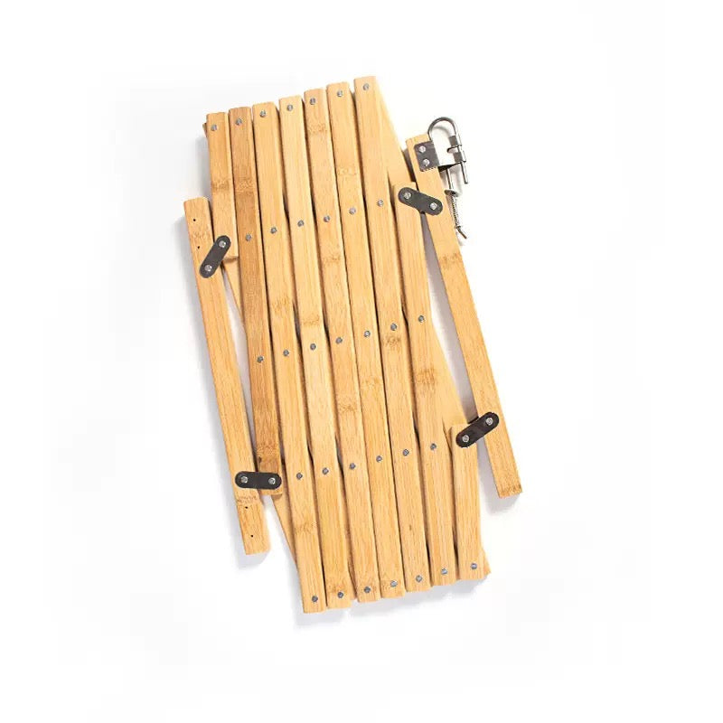 Cerca de madera ajustable para mascotas