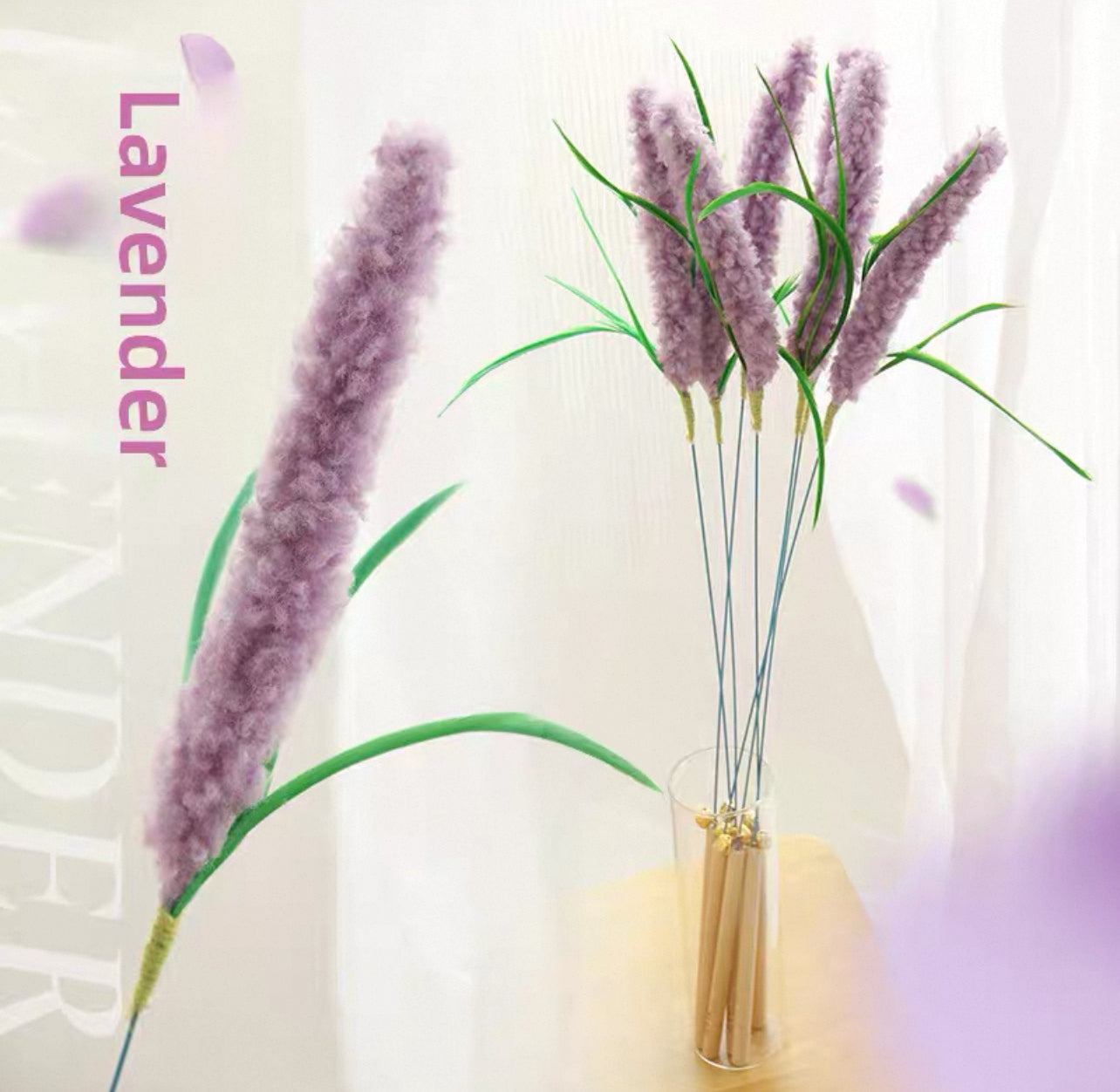Cañita para gatos modelo lavanda