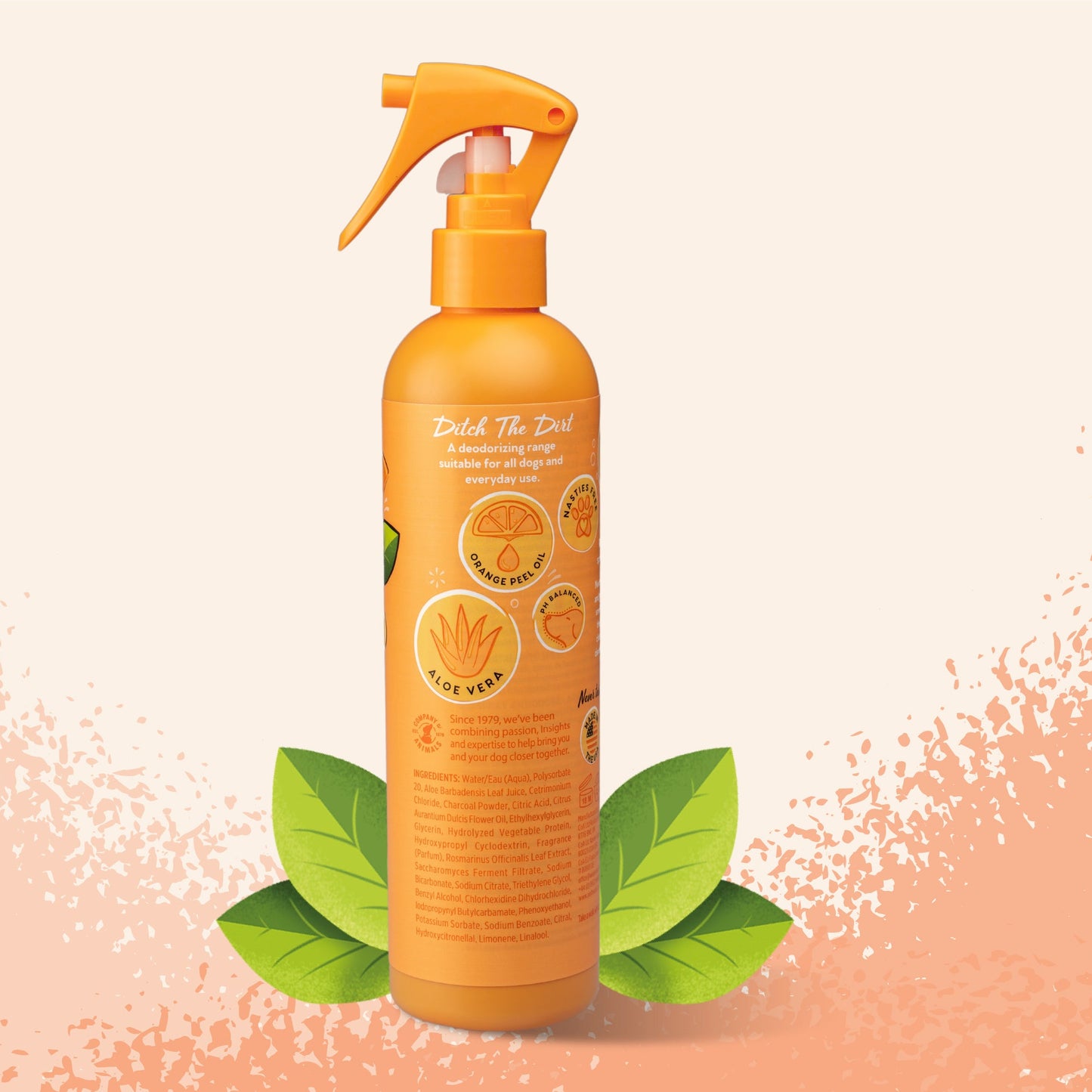 Shampoo en seco Pet Head: Spray Orange DIrty para Perro 300 ml
