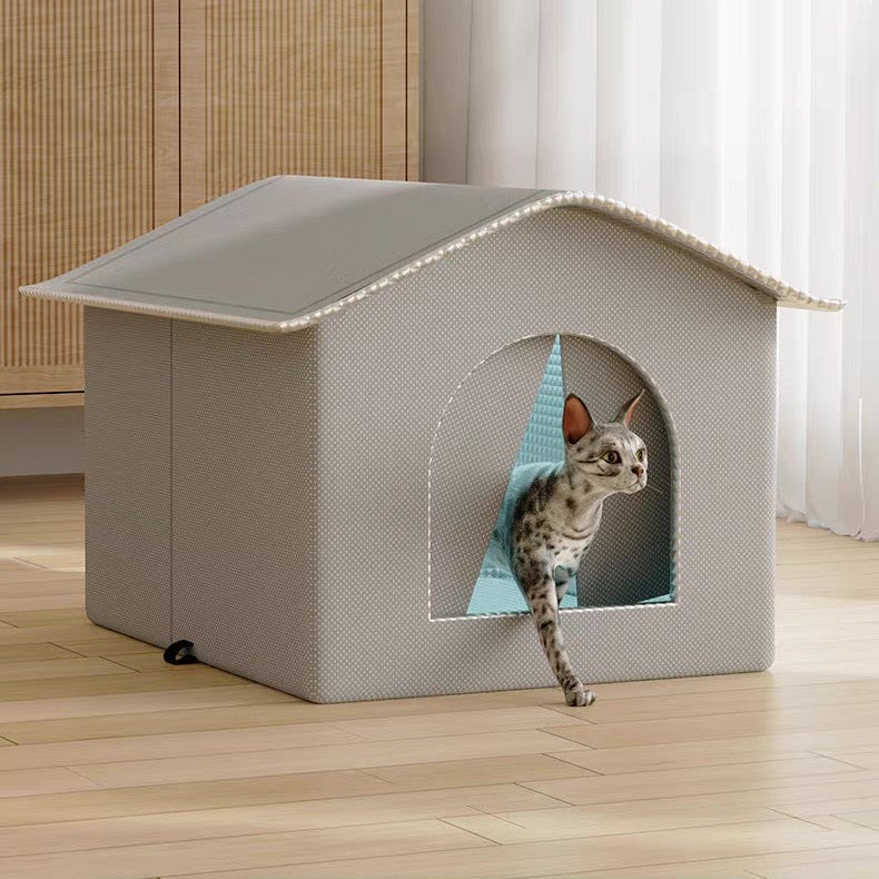 Casa fría para mascotas