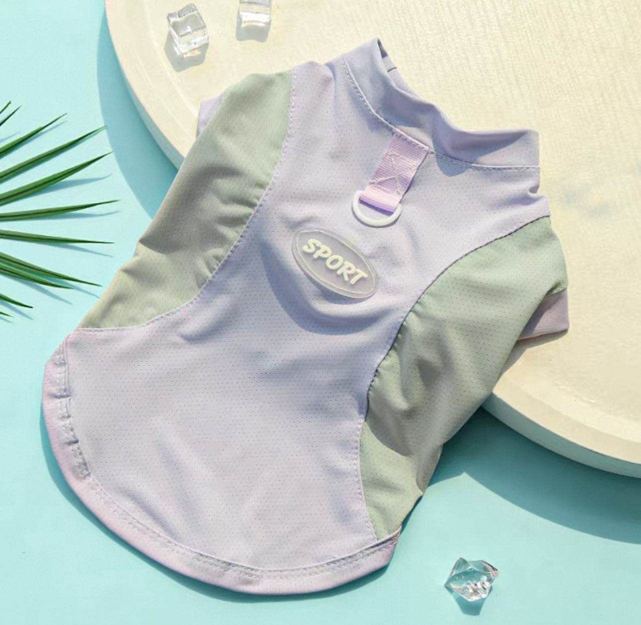 Camisa fresca para mascotas pequeñas, medianas y grandes