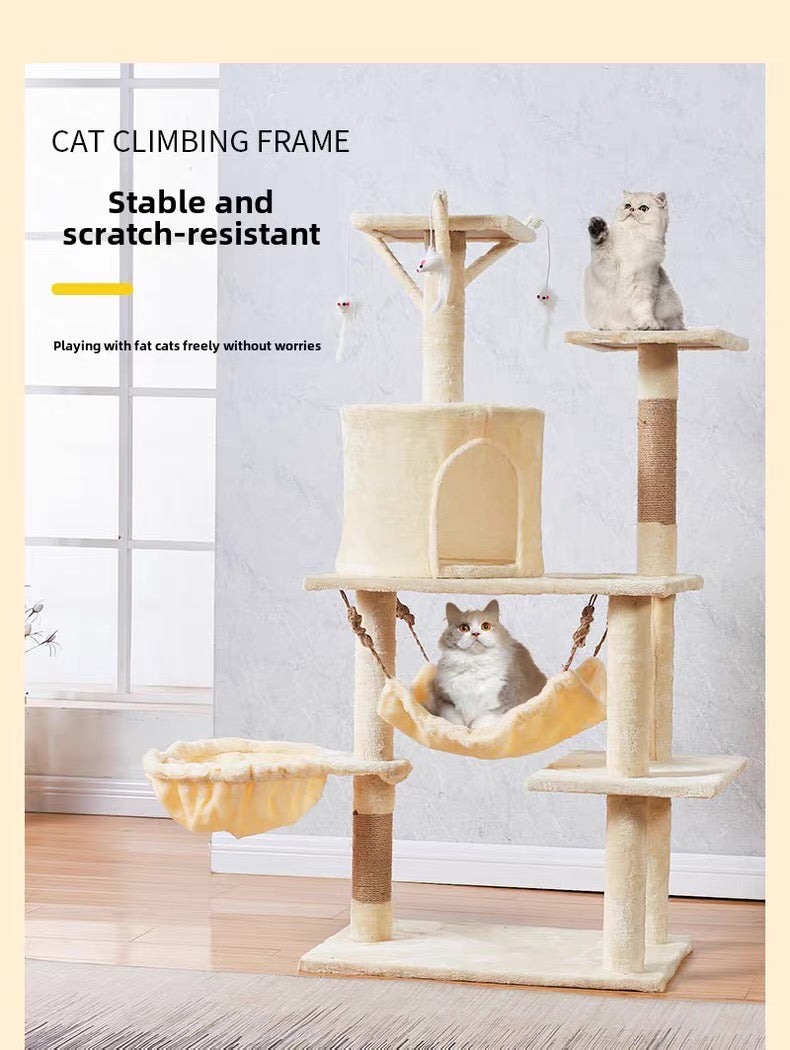 Torre para gatos de 125cm (Modelo 8741)