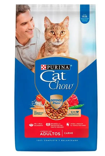 Comida para Gato Purina: Cat Chow, Adultos Carne 1.5kg