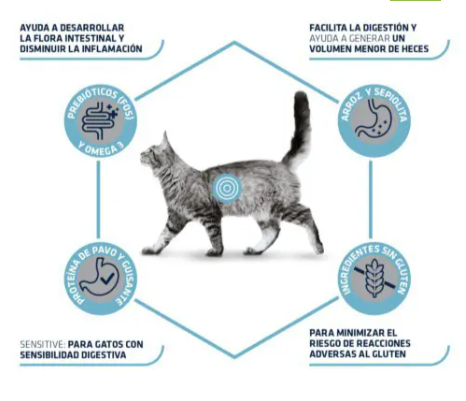Comida para Gato Advance: Gastroenteric Sensitive 1,5 kg