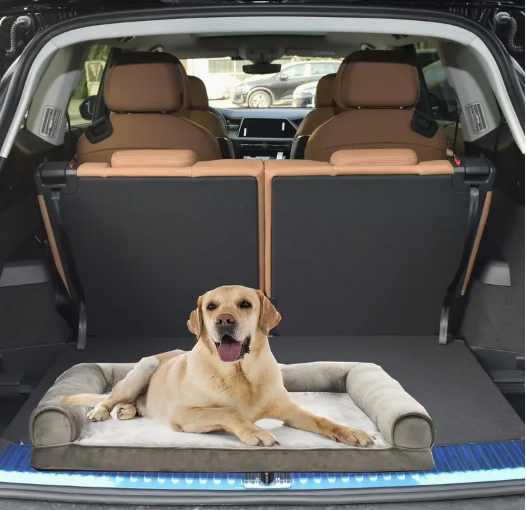 Cama ortopédica estilo C para perros grandes