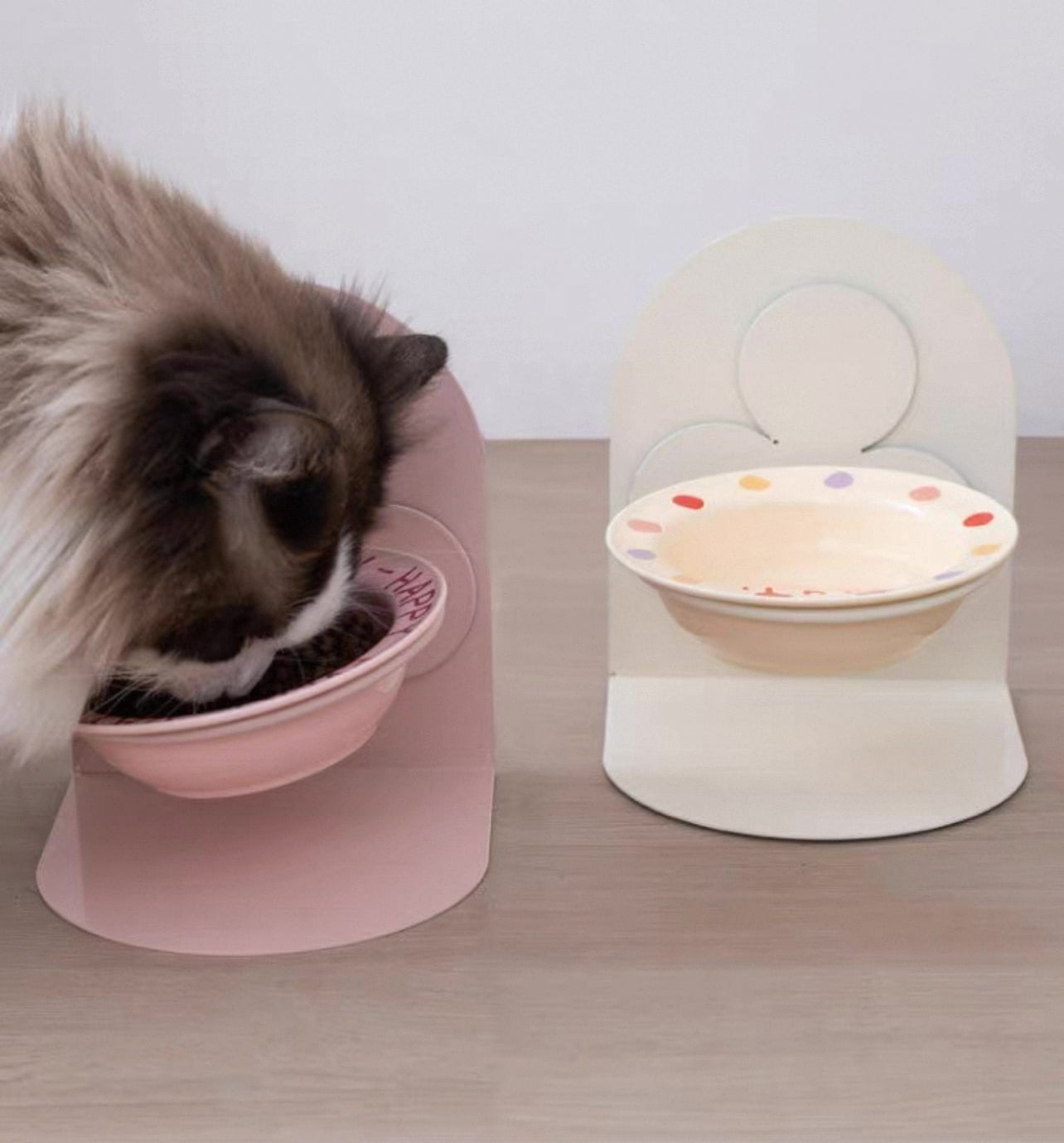 Plato de ceramica elevado ajustable con imán