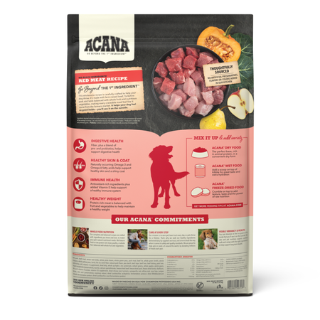 Comida para Perro Acana: Adulto Red Meat 2kg