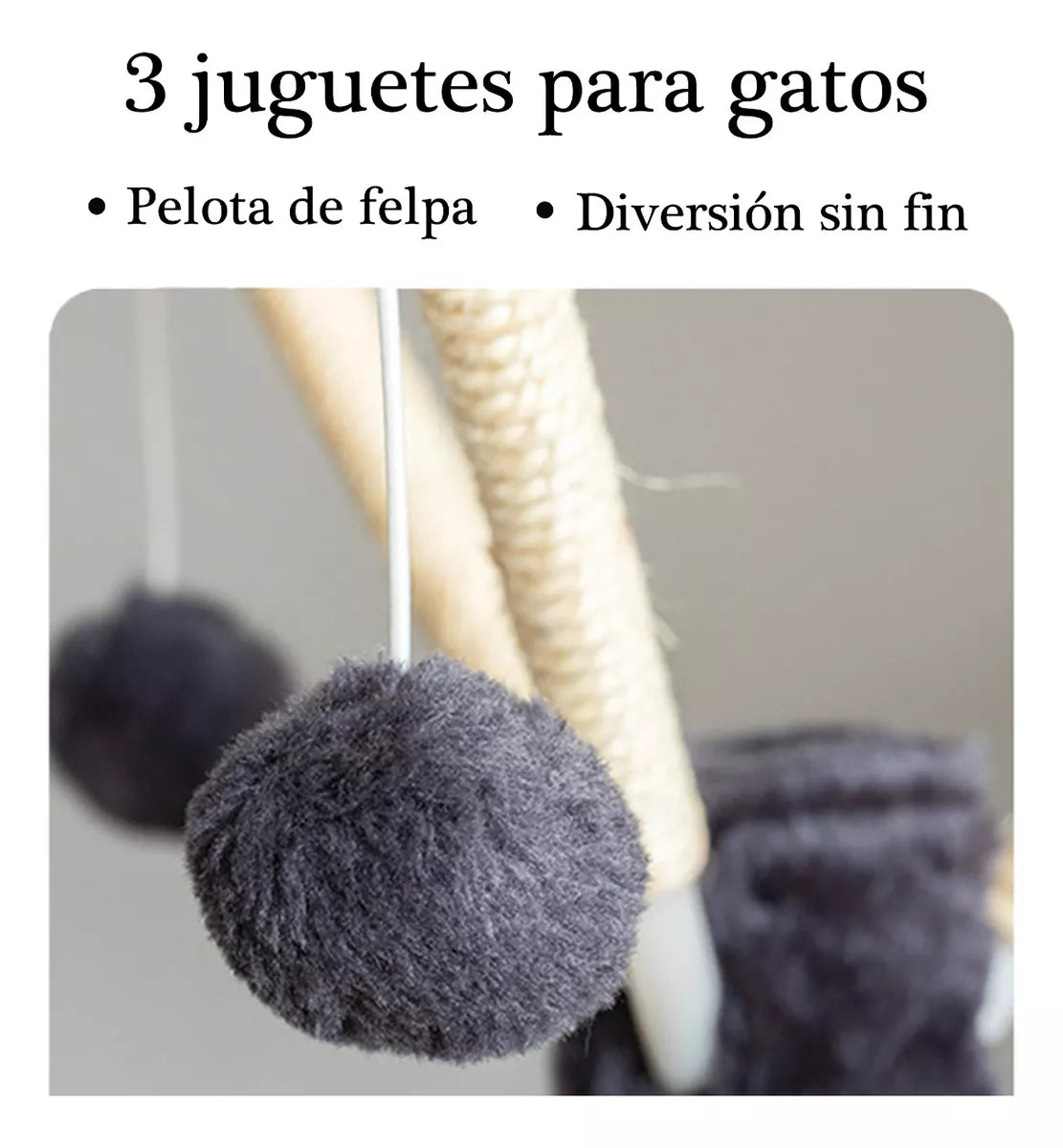 Torre mediana para gatos 155cm de altura